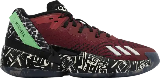 Кроссовки Adidas D.O.N. Issue #4, красный