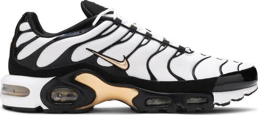 Кроссовки Nike Air Max Plus 'White Metallic Gold', белый