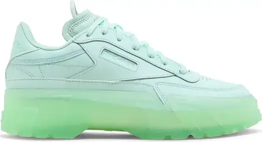 Кроссовки cardi b x wmns club c 'aqua dust' Reebok, зеленый