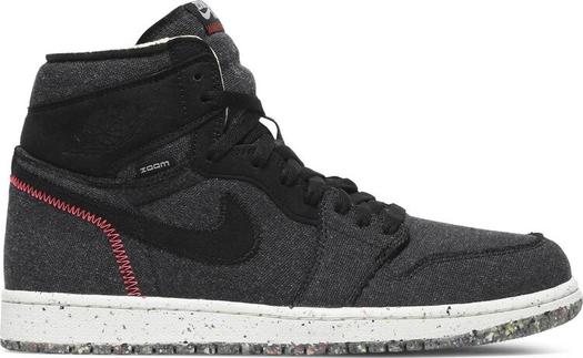 Кроссовки Air Jordan 1 High Zoom Crater, черный