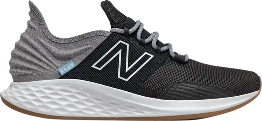 Кроссовки New Balance Fresh Foam Roav 'Tee Shirt - Black Light Aluminum', черный