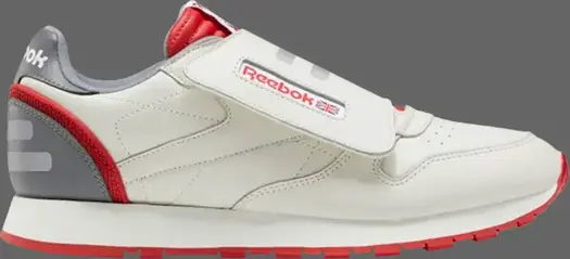 Кроссовки classic leather stomper 'chalk legacy red' Reebok, пломбир