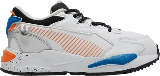 Кроссовки Puma RS-Z AC Little Kid Astronauts - White Vibrant Orange, белый