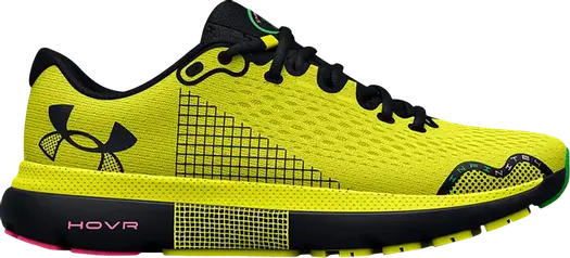 Кроссовки Under Armour HOVR Infinite 4 Yellow Ray Pink, желтый
