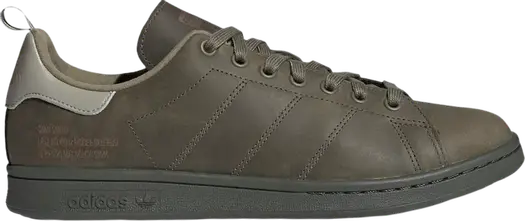 Кроссовки Adidas Stan Smith 'Winterized Pack - Raw Khaki', зеленый