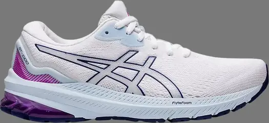 Кроссовки wmns gt 1000 11 'white dive blue' Asics, белый