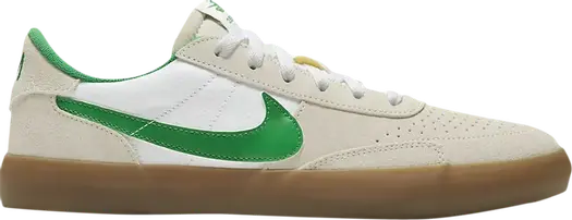 Кроссовки Nike Heritage Vulc SB 'Lucky Green Gum', белый