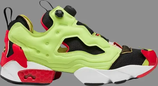 Кроссовки maison margiela x instapump fury 'memory of - citron' Reebok, желтый