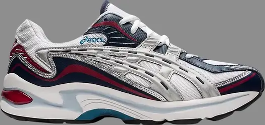 Кроссовки gel preleus 'white pure silver' Asics, белый