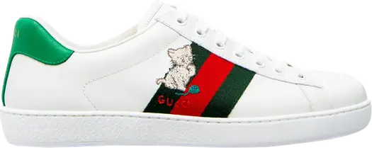 Кроссовки Gucci Ace Kitten, белые