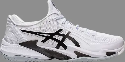 Кроссовки court ff 3 'white black' Asics, белый