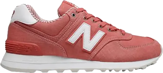 Кроссовки New Balance Wmns 574 'Spiced Coral', розовый