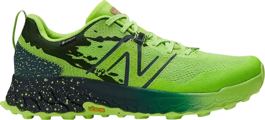 Кроссовки New Balance Fresh Foam X Hierro v7 GORE-TEX 2E Wide 'Pixel Green Natural Indigo', зеленый