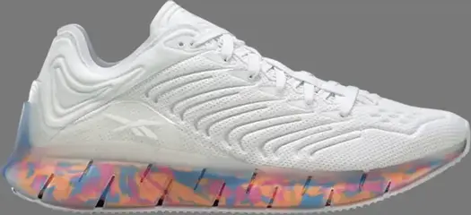 Кроссовки Reebok Zig Kinetica 'Visualizing Energy' в белом цвете