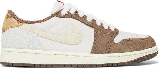 Кроссовки Air Jordan 1 Retro Low OG Year of the Rabbit, коричневый