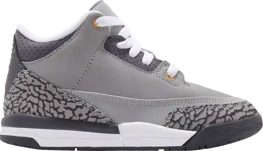 Кроссовки Air Jordan 3 Retro PS Cool Grey 2021, серый