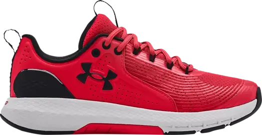 Кроссовки Under Armour Charged Commit TR 3 Red Halo Grey, красный