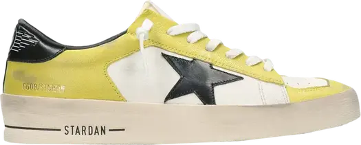 Кроссовки Golden Goose Stardan Yellow Black, желтый