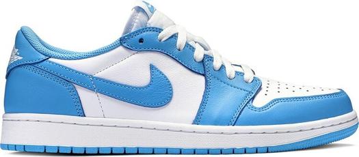 Кроссовки Eric Koston x Air Jordan 1 Low SB Powder Blue, синий