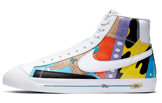 Кроссовки Nike Blazer Mid 77, белый/разноцветный