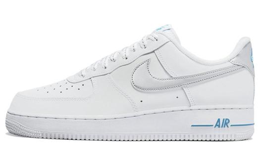 Кроссовки Nike Air Force 1 Low '07, белый/голубой