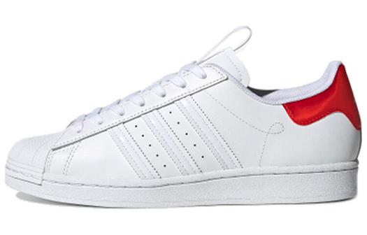 Кроссовки Adidas Originals Originals Superstar Beijing Retro Casual Skate Shoes Unisex White Red
