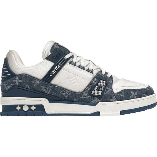 Кроссовки Louis Vuitton Trainer, синий/черный