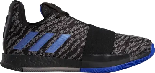 Кроссовки Adidas Harden Vol. 3 'Black Active Blue', черный