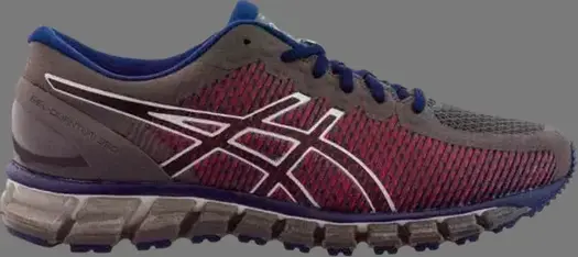 Кроссовки gel quantum 360 cm 'carbon silver' Asics, серый