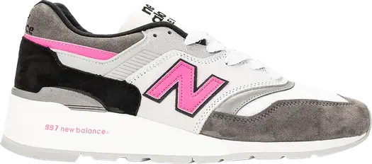 Кроссовки New Balance 997 Made In USA 'Grey Pink', серый