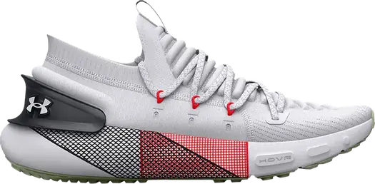 Кроссовки Under Armour HOVR Phantom 3 Launch White Bolt Red, белый