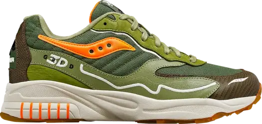 Кроссовки Saucony Grid Hurricane 'Tortoise'