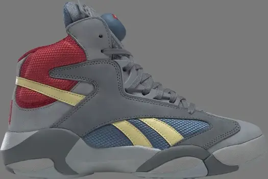Кроссовки dc comics x shaq attaq 'man of steel' Reebok, серый