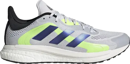 Кроссовки Adidas SolarGlide 4 ST 'Dash Grey Sonic Ink', серый