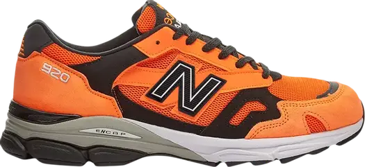 Кроссовки New Balance 920 Made In England 'Orange Black', оранжевый