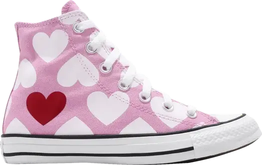 Кроссовки Converse Chuck Taylor All Star Hi Valentine, розовый