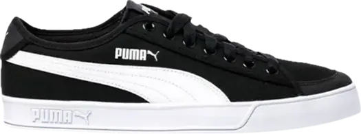 Кроссовки Puma Smash v2 Vulc CV Black White, черный