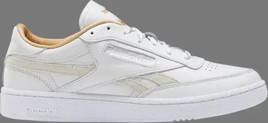 Кроссовки club c revenge 'white gold metallic' Reebok, белый