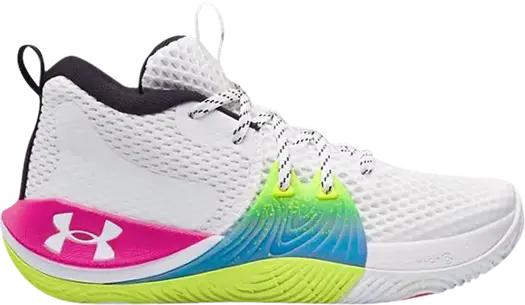 Кроссовки Under Armour Embiid One GS Draft Night, белый
