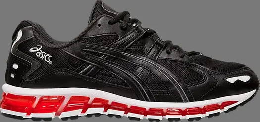 Кроссовки gel kayano 5 360 'black red' Asics, черный