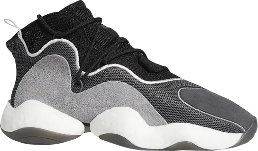 Кроссовки Adidas Crazy BYW 'Black Grey', черный