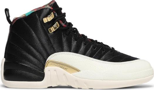 Кроссовки Air Jordan 12 Retro GS Chinese New Year 2019, черный