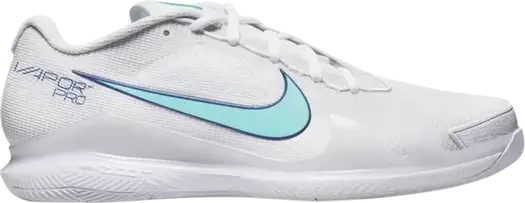 Кроссовки Nike NikeCourt Air Zoom Vapor Pro 'White Dynamic Turquoise', белый