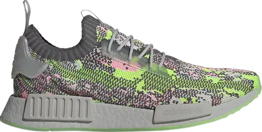 Кроссовки Adidas NMD_R1 Primeknit 'Hyper Pop', серый