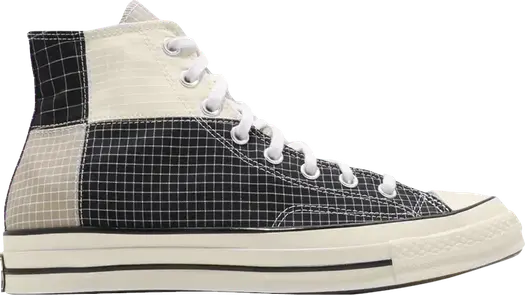 Кроссовки Converse Chuck 70 Hi Quad Ripstop Black, черный