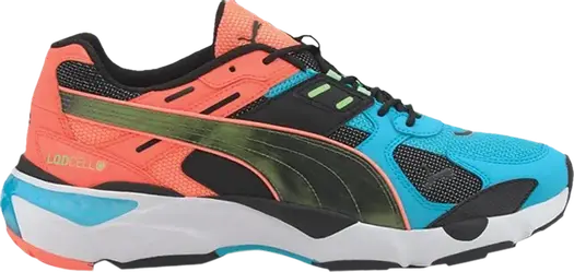 Кроссовки Puma LQDCELL Extol Old Circuits - Black Blue Atoll, черный