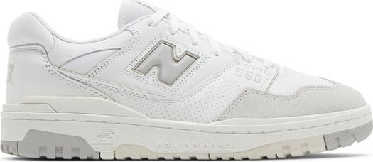 Кроссовки мужские New Balance 550 на плоской подошве, белый