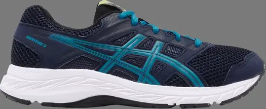 Кроссовки gel contend 5 gs 'blue expanse' Asics, синий