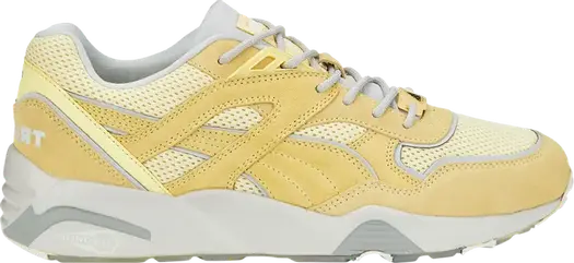 Кроссовки Puma R698 Minerals Pale Lemon Glacier Grey, желтый