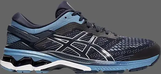 Кроссовки gel kayano 26 'midnight grey floss' Asics, синий